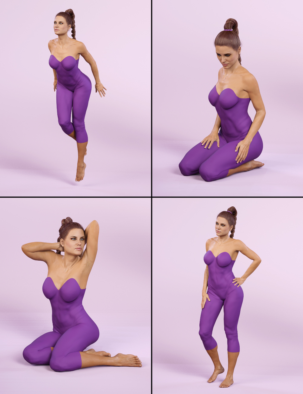 Absolute Basics Poses and Expressions for Genesis 3 Female(s) by: Val3dart, 3D Models by Daz 3D