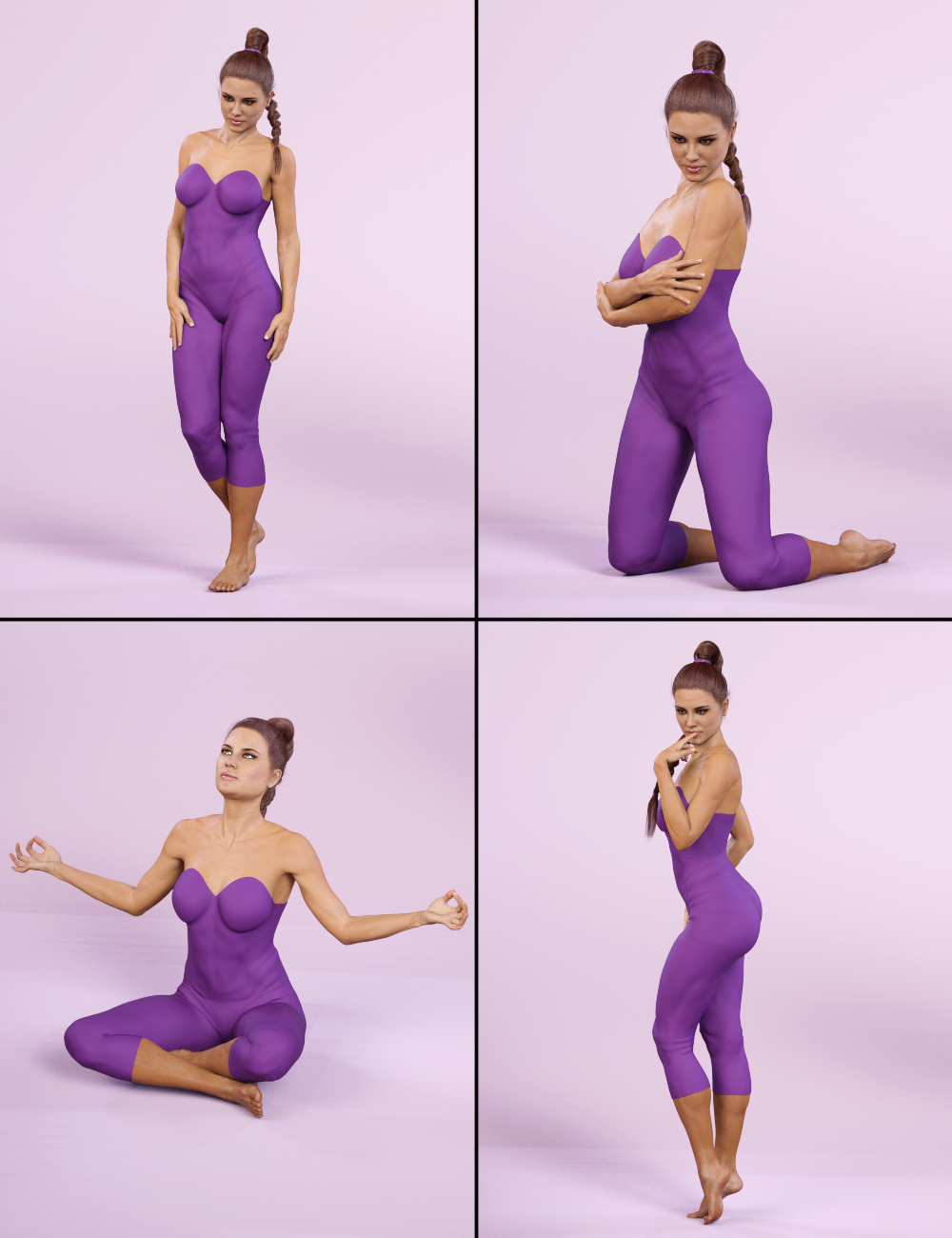 Absolute Basics Poses and Expressions for Genesis 3 Female(s) by: Val3dart, 3D Models by Daz 3D