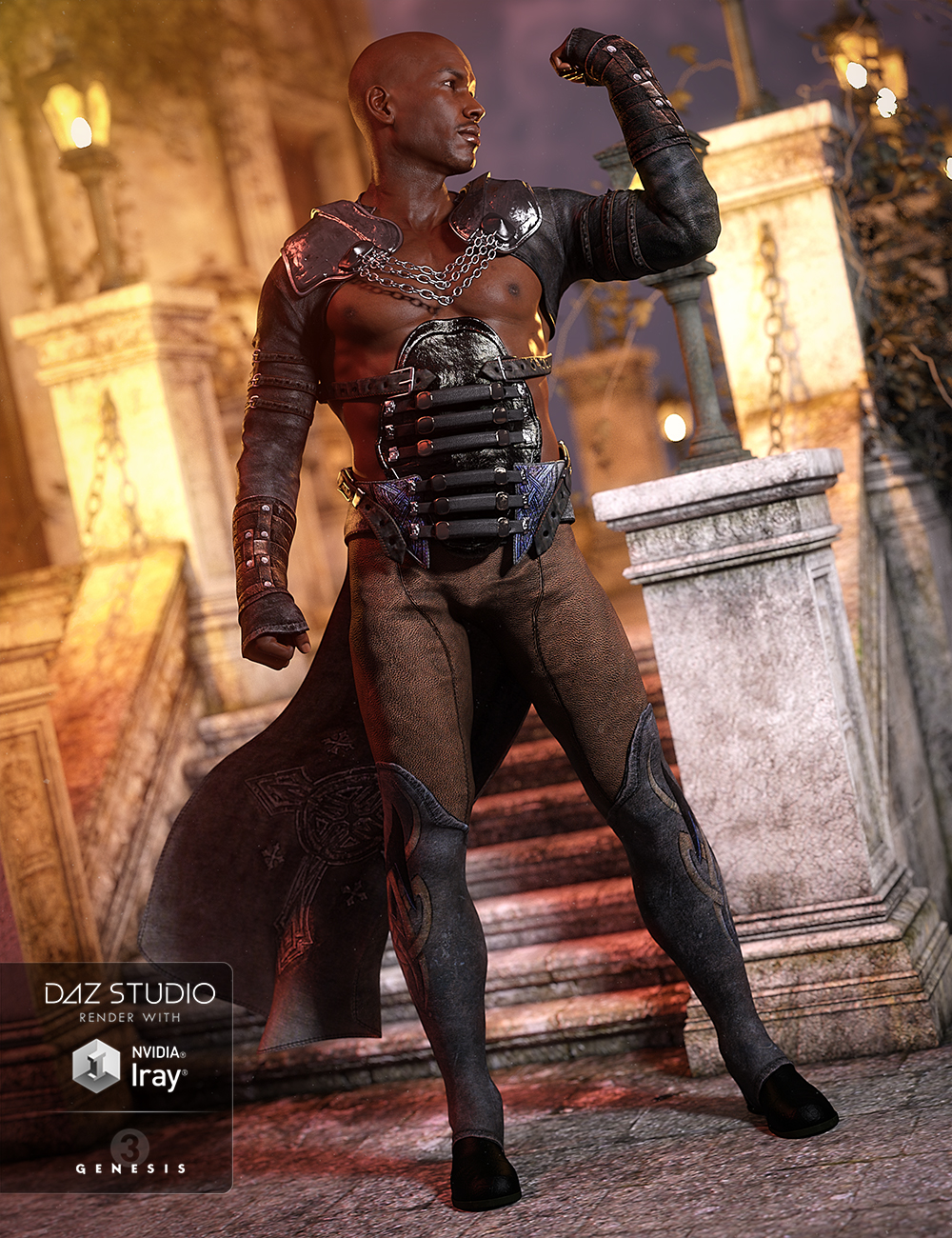 Night Slayer Outfit for Genesis 3 Male(s) Night Slayer Outfit for Genesis 3 Male(s) by: Barbara BrundonShox-DesignUmblefugly, 3D Models by Daz 3D