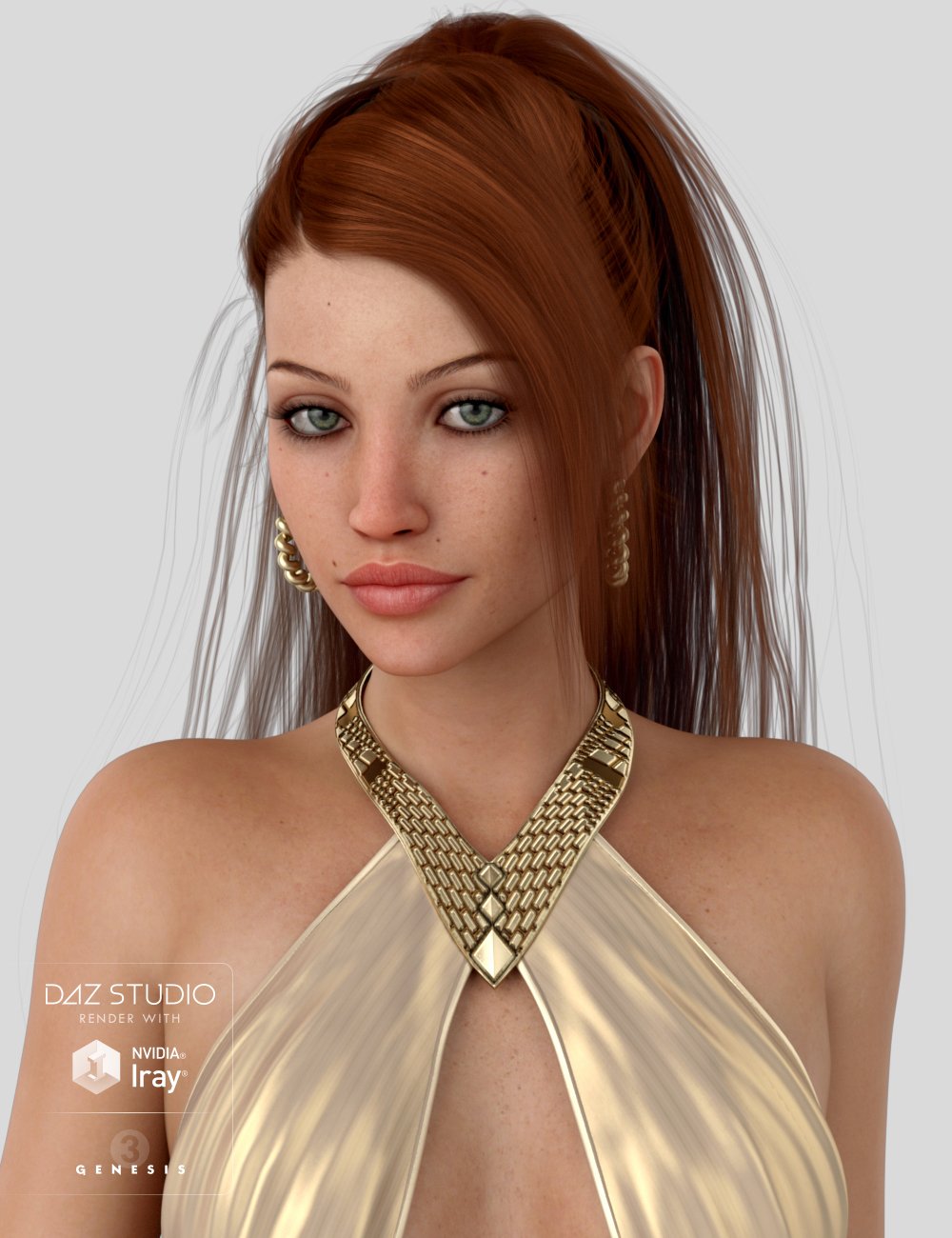 Danielle for Genesis 3 Female(s) by: Freja, 3D Models by Daz 3D