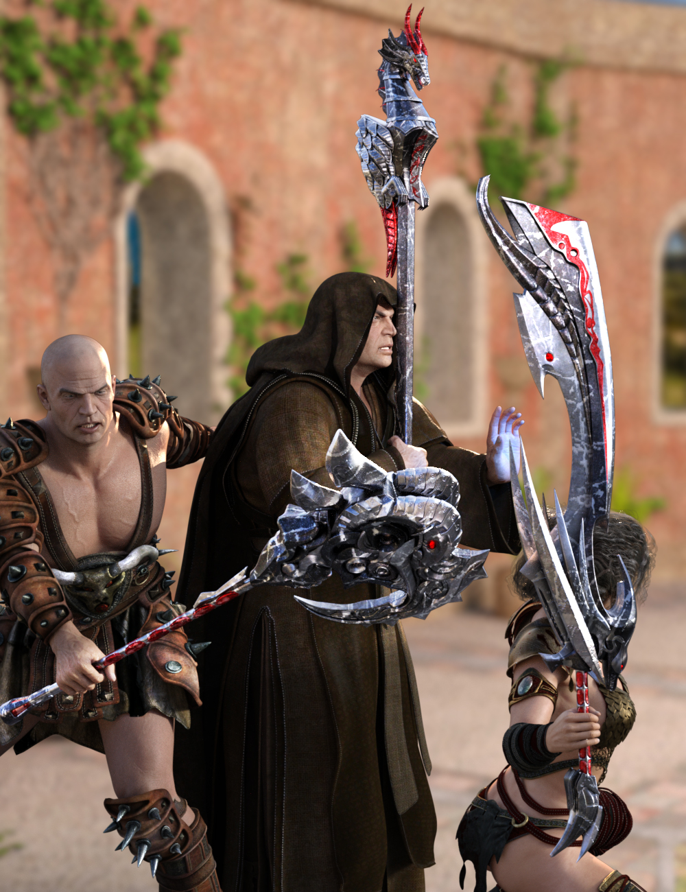 Dragon Hunt Weapons Dragon Hunt Weapons by: Charlie, 3D Models by Daz 3D