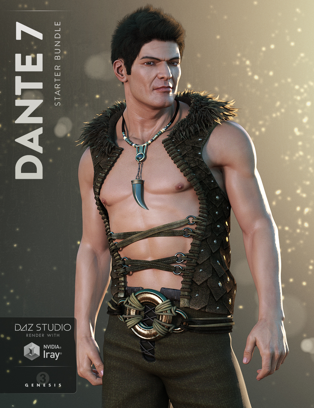 Dante 7 Starter Bundle by: , 3D Models by Daz 3D