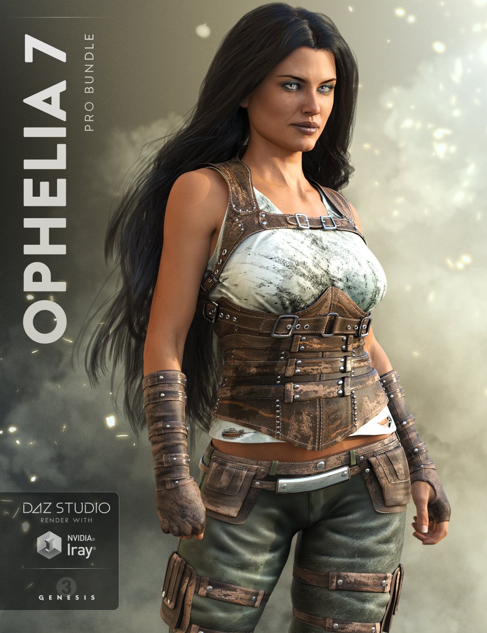 Ophelia 7 Pro Bundle by: , 3D Models by Daz 3D