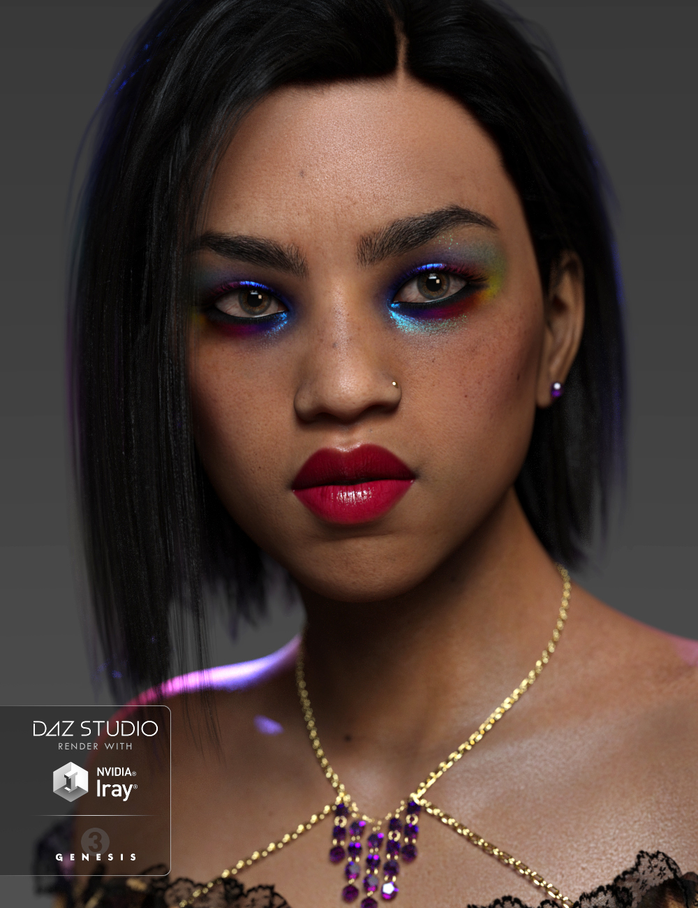 Nyarai for Genesis 3 Female by: Saiyaness, 3D Models by Daz 3D