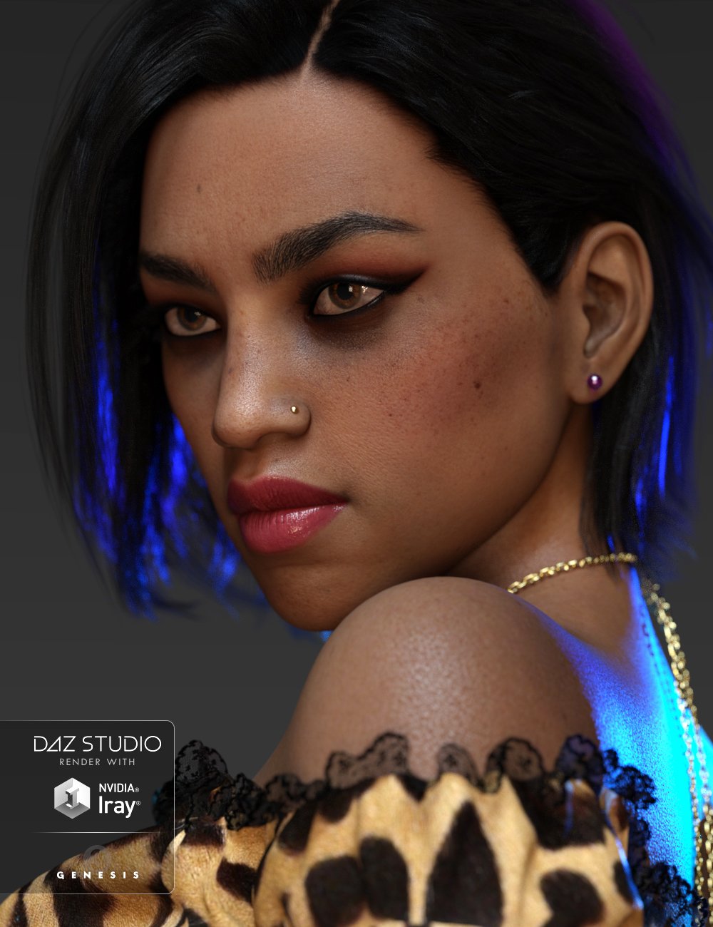 Nyarai for Genesis 3 Female by: Saiyaness, 3D Models by Daz 3D