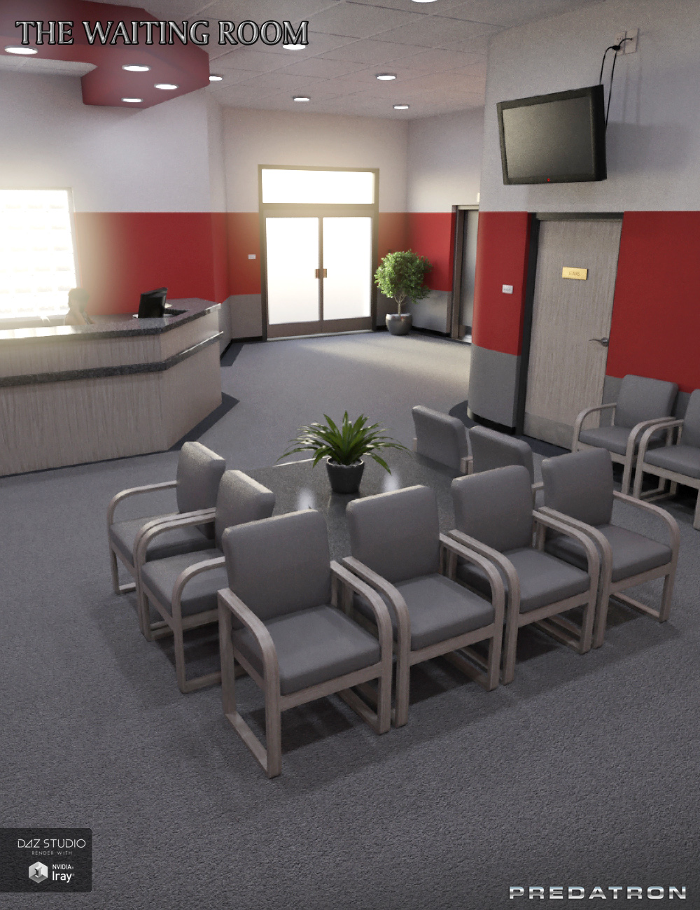The Waiting Room by: Predatron, 3D Models by Daz 3D