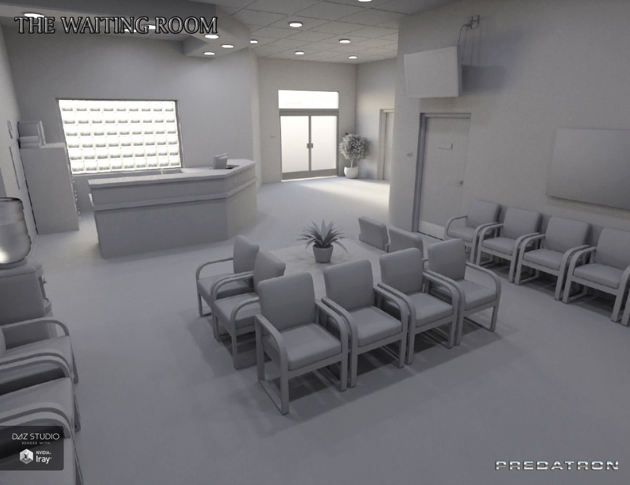 The Waiting Room by: Predatron, 3D Models by Daz 3D