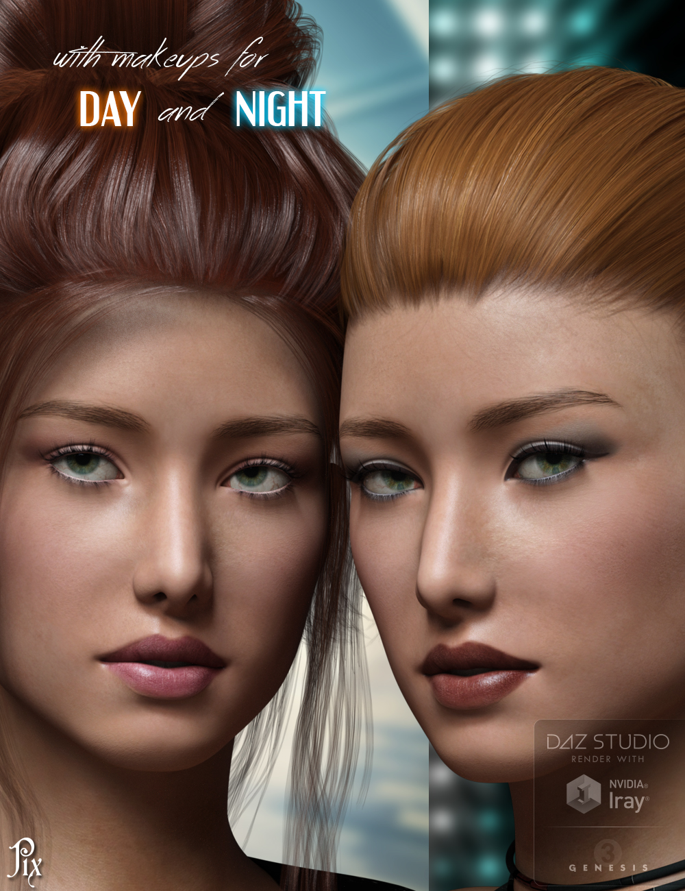 Pix Elaine for Genesis 3 Female Pix Elaine for Genesis 3 Female by: Pixeluna, 3D Models by Daz 3D