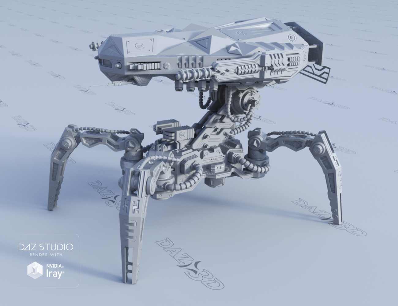 Dominator Crab by: petipet, 3D Models by Daz 3D