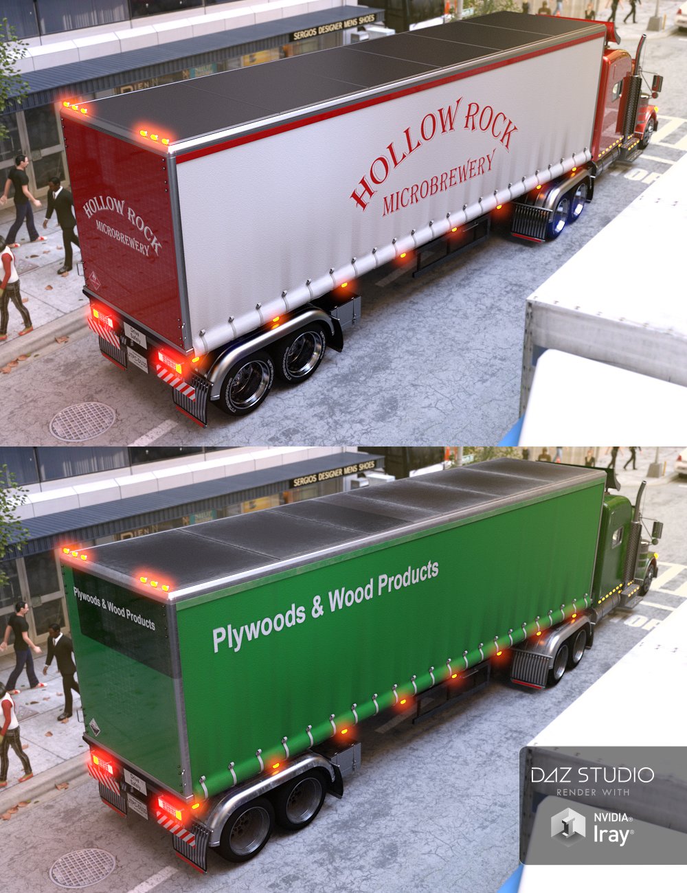 Big Bill Trailer Iray Big Bill Trailer Iray by: Dumor3D, 3D Models by Daz 3D