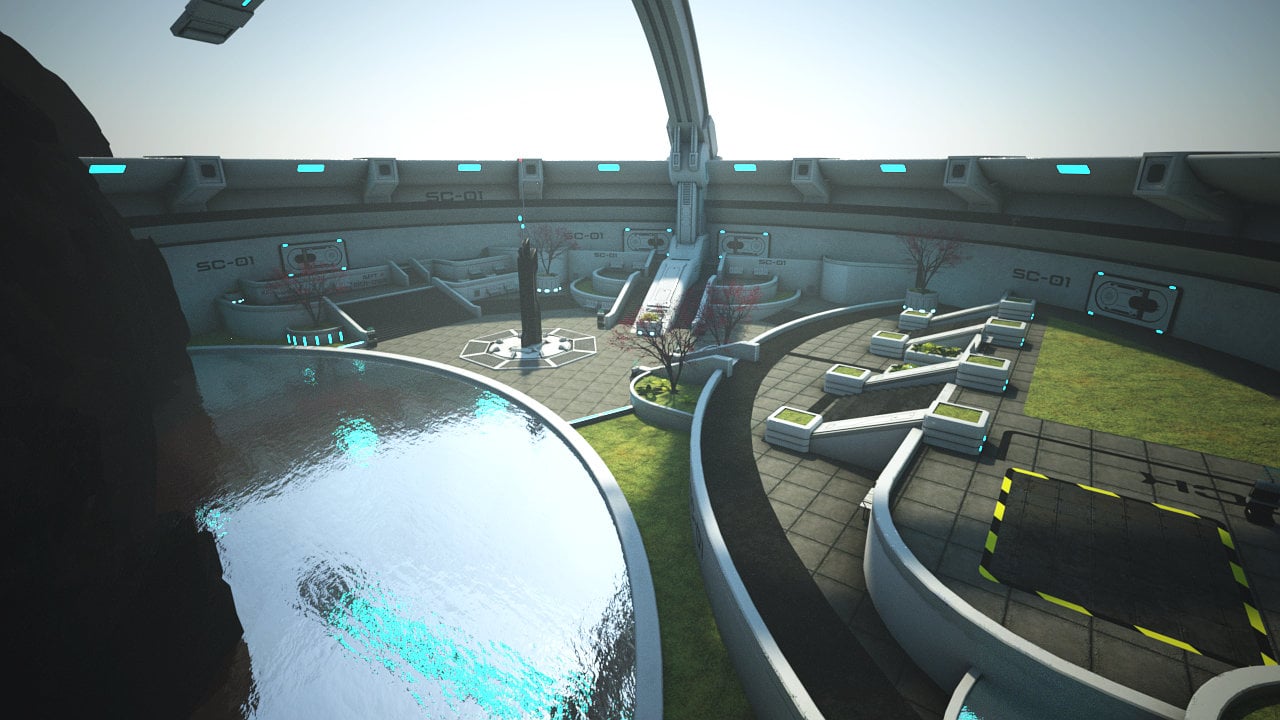 Sci-Fi Square Sci-Fi Square by: Mely3D, 3D Models by Daz 3D