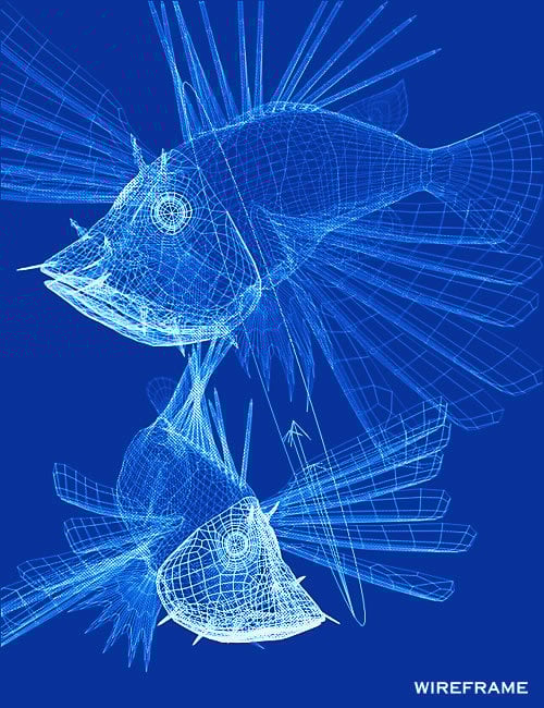 Lionfish Lionfish by: , 3D Models by Daz 3D