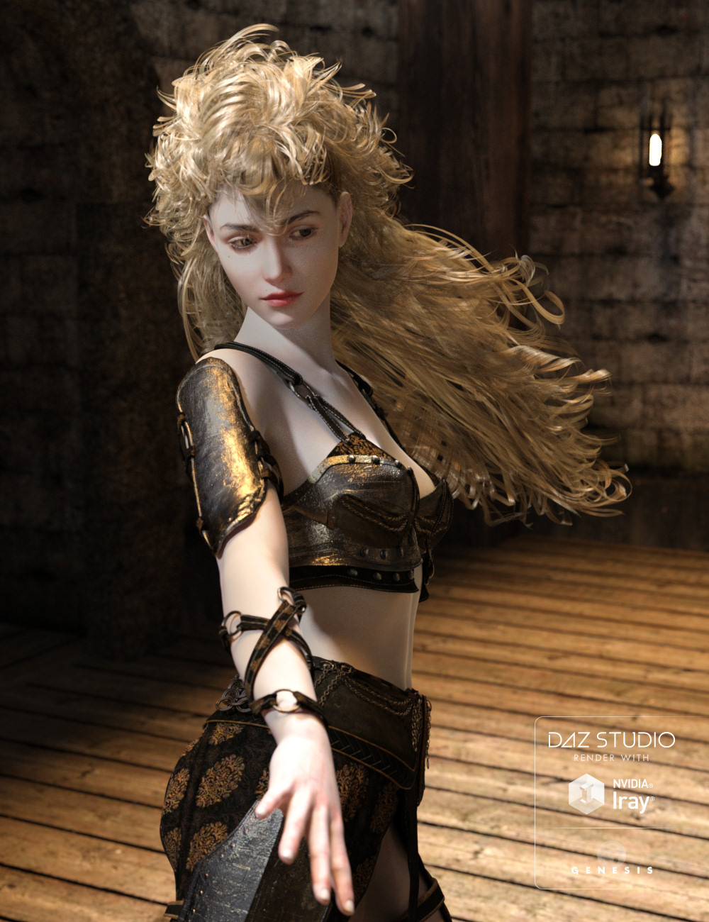 Midnight Special Hair for Genesis 3 Female(s) by: goldtassel, 3D Models by Daz 3D