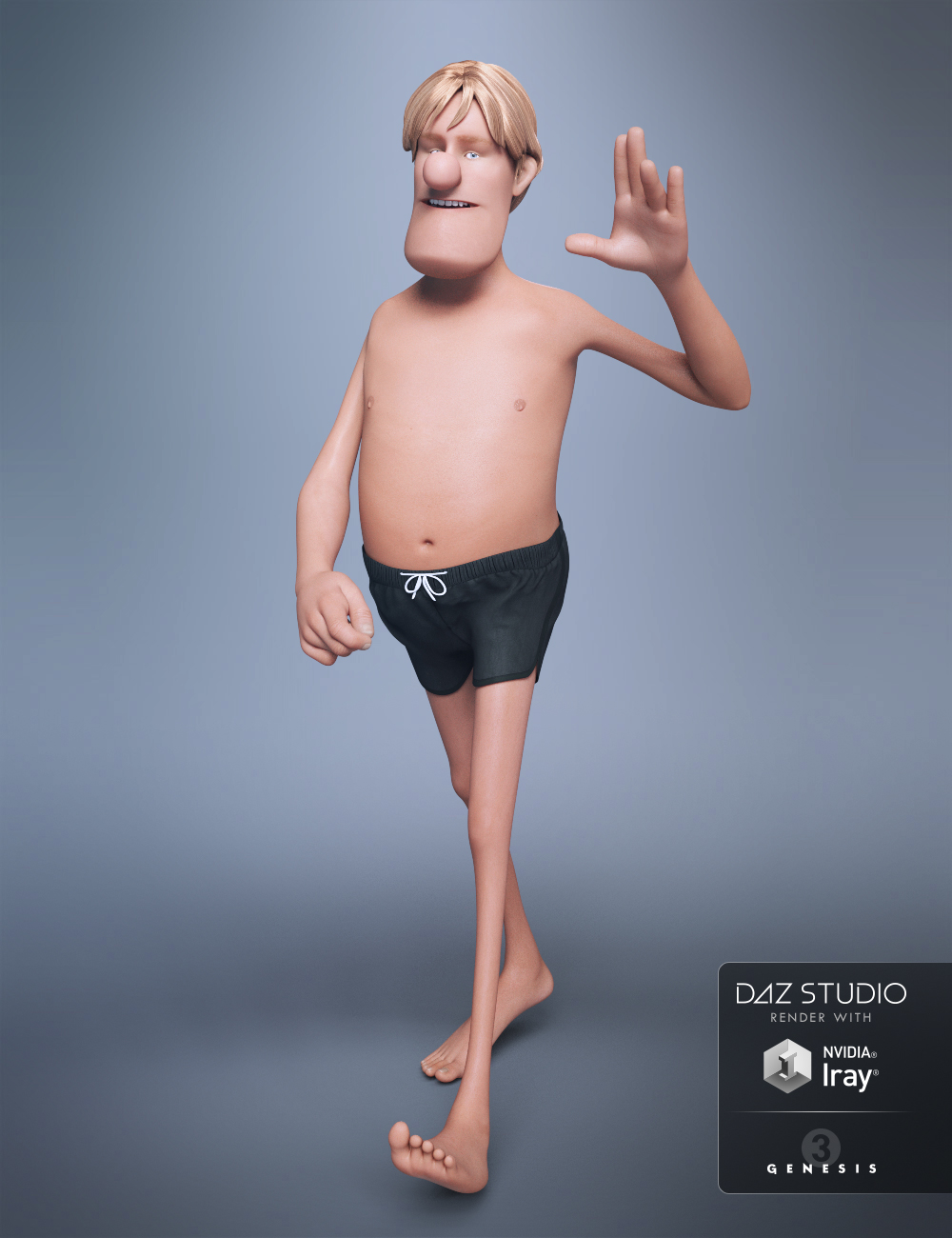 Multi-Man for Genesis 3 Male by: GuruvarJessaii, 3D Models by Daz 3D