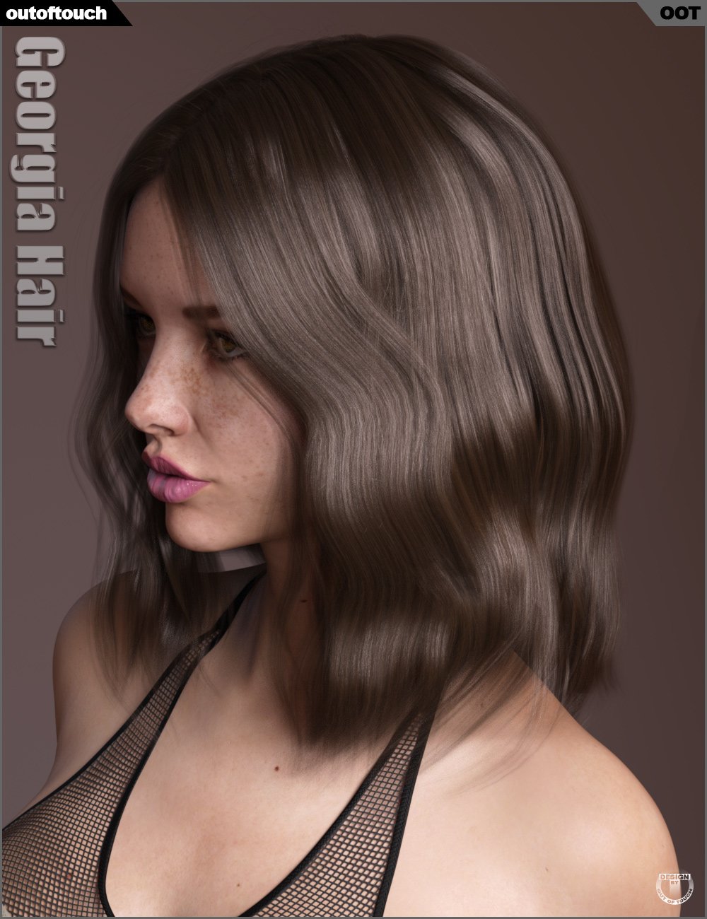 Georgia Hair And Oot Hairblending 2 0 For Genesis 3 Female S Daz 3d