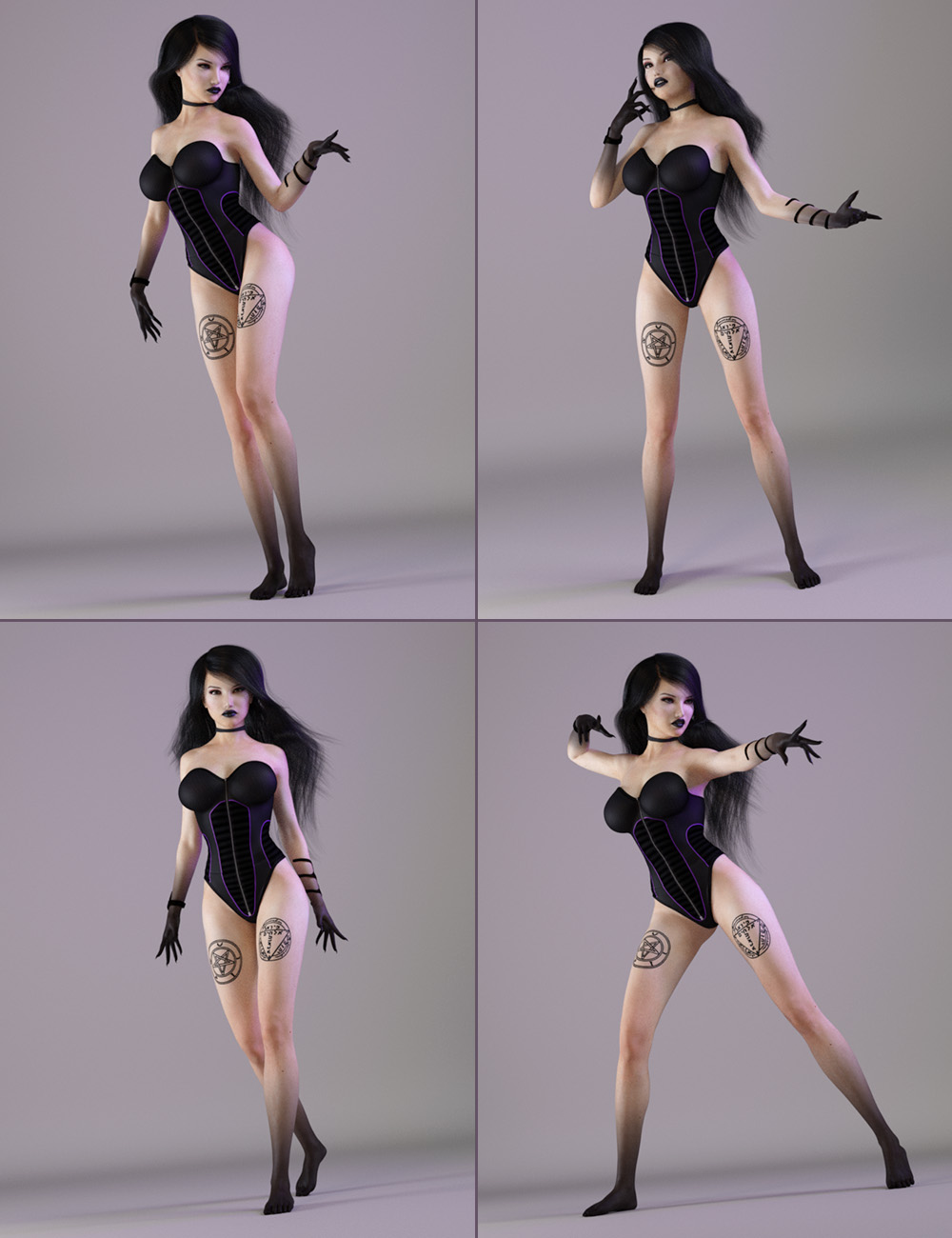 Enchantress Poses and Expressions for Genesis 3 Female(s) by: Val3dart, 3D Models by Daz 3D