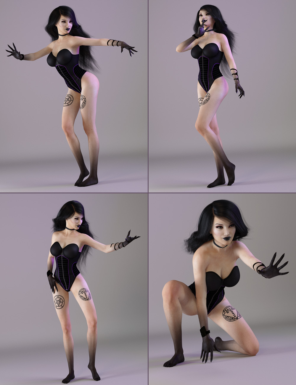 Enchantress Poses and Expressions for Genesis 3 Female(s) by: Val3dart, 3D Models by Daz 3D