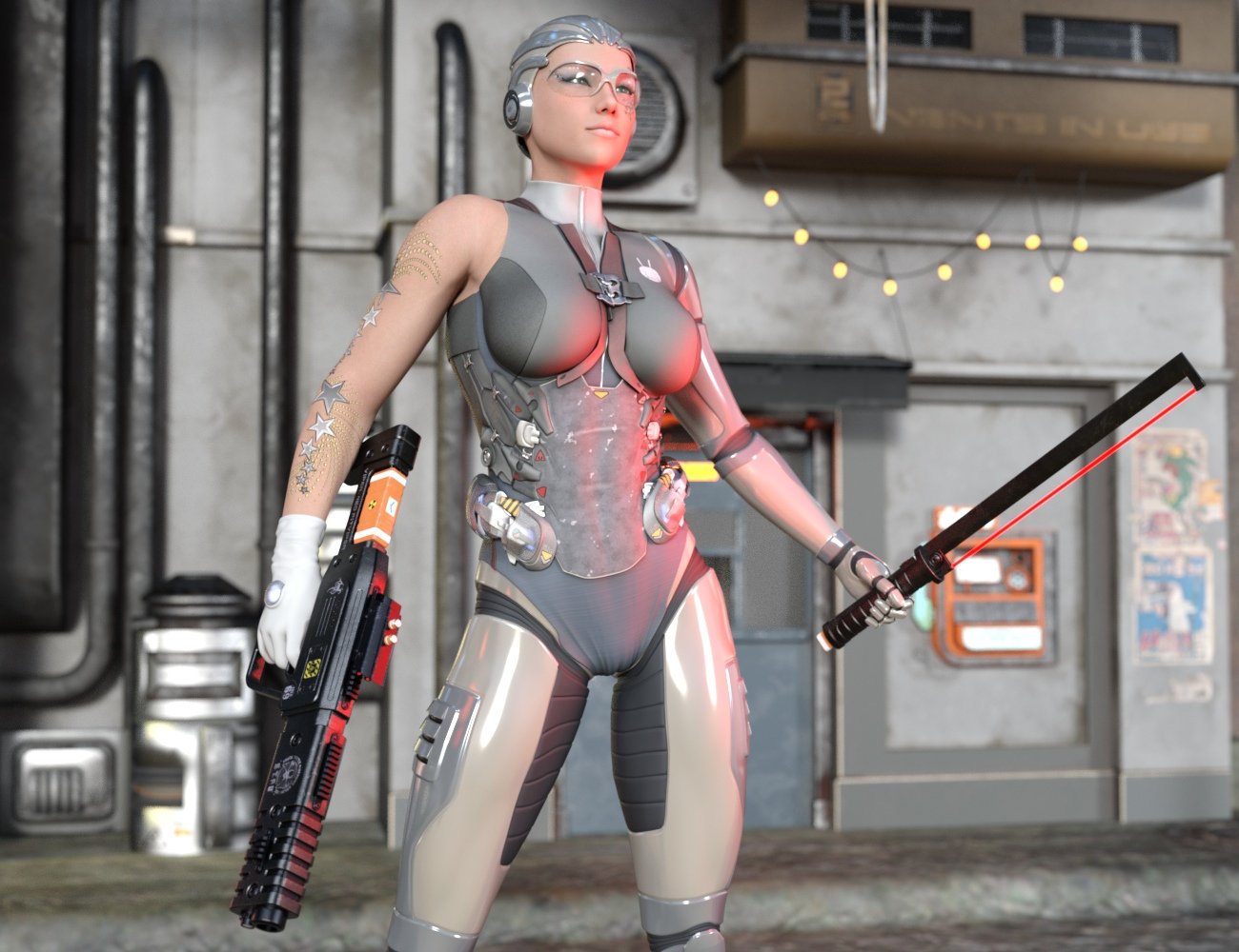 VIPER-420 Energy Rifle Set VIPER-420 Energy Rifle Set by: Nightshift3D, 3D Models by Daz 3D