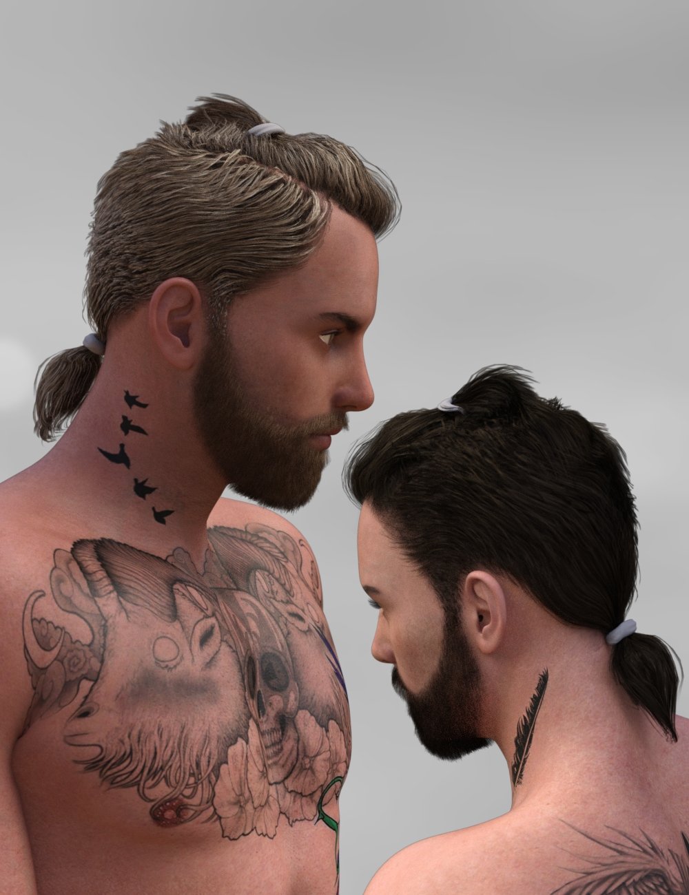 Keanu Trendy Tail Hair for Genesis 3 Male(s) Keanu Trendy Tail Hair for Genesis 3 Male(s) by: Neftis3D, 3D Models by Daz 3D