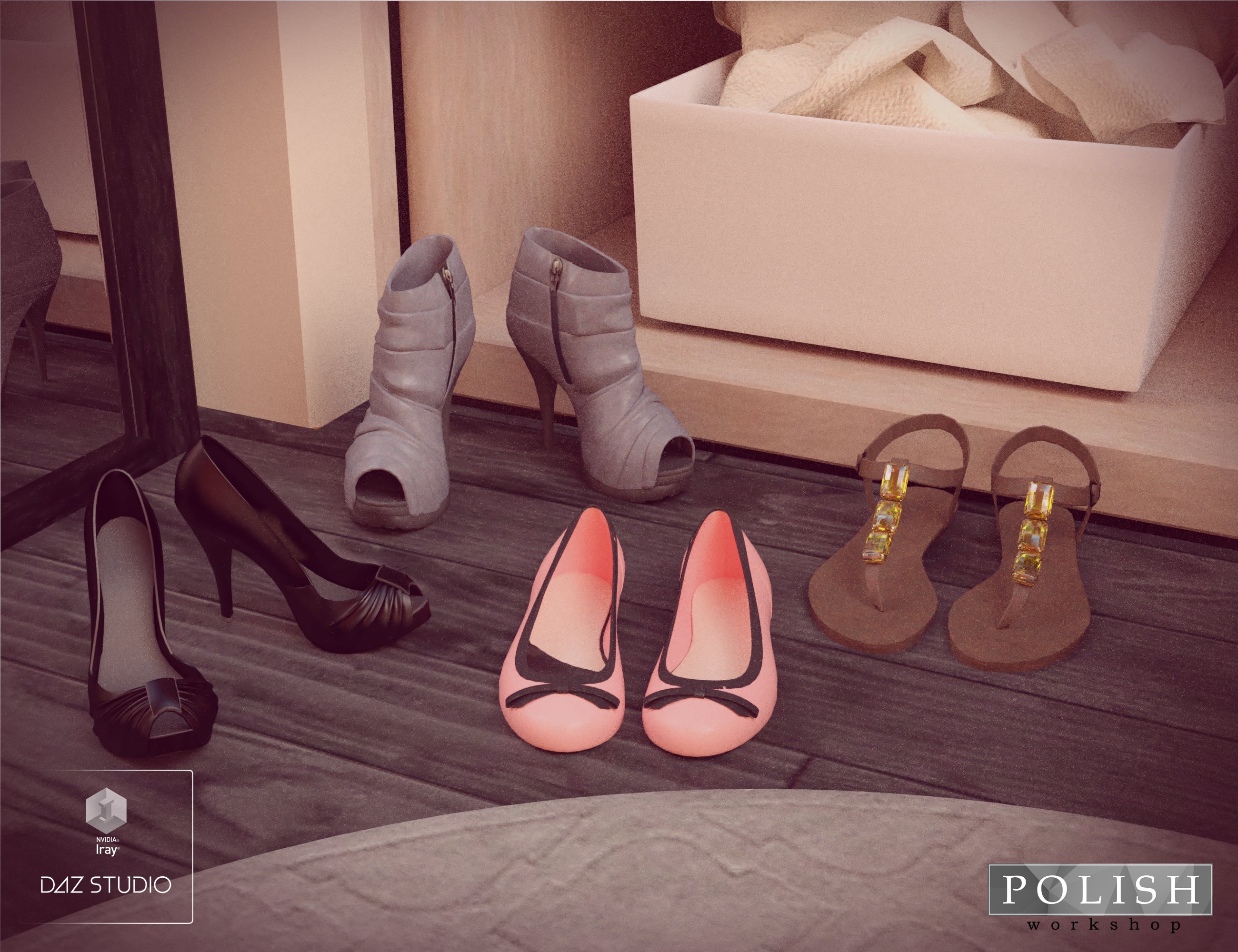 College Girl Dorm Props College Girl Dorm Props by: Polish, 3D Models by Daz 3D