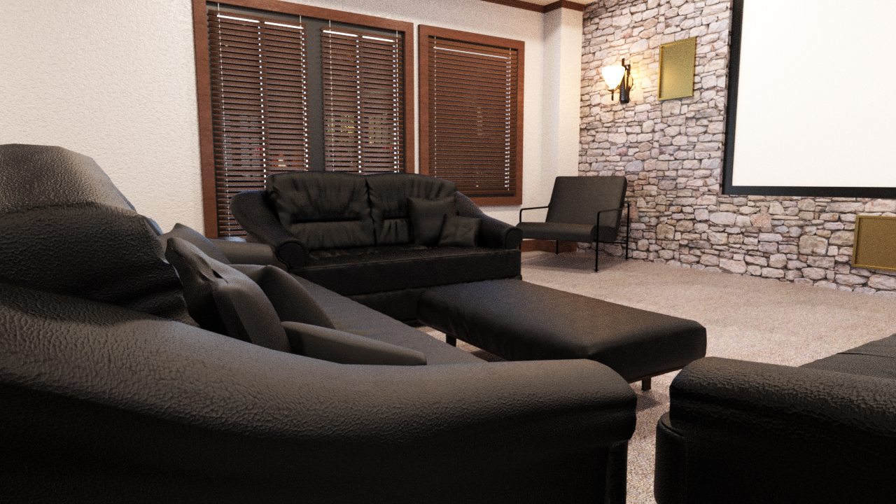 Home Theater Home Theater by: Tesla3dCorp, 3D Models by Daz 3D