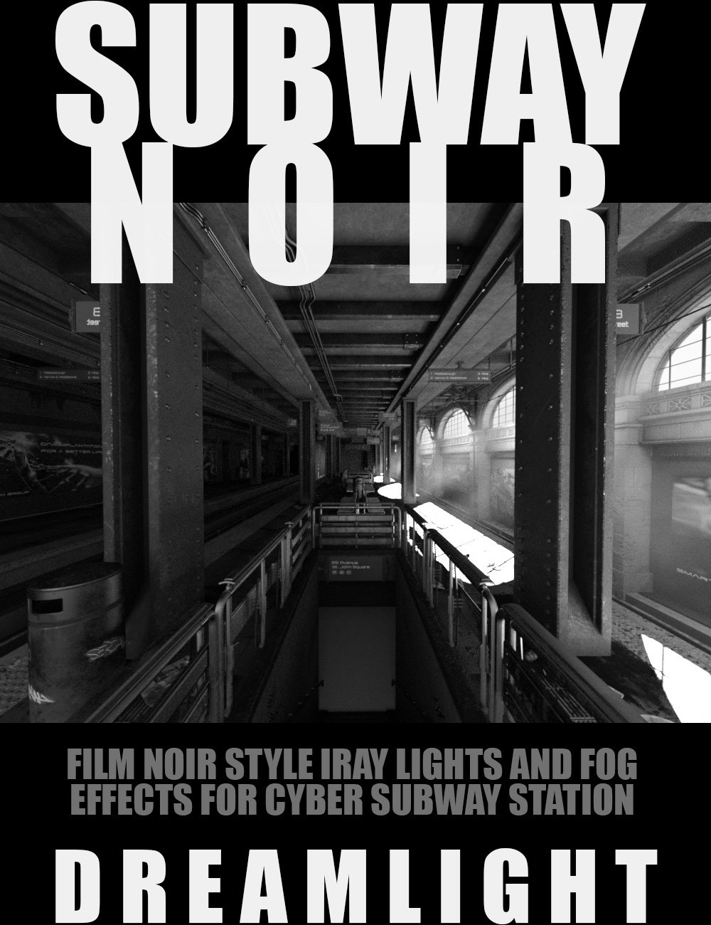 Subway Noir by: Dreamlight, 3D Models by Daz 3D