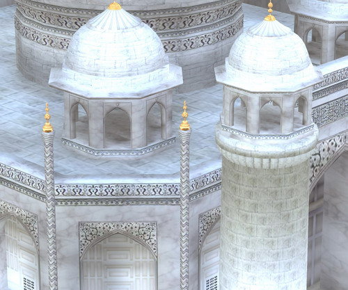 Taj Mahal by: Zhao Jin Mei, 3D Models by Daz 3D