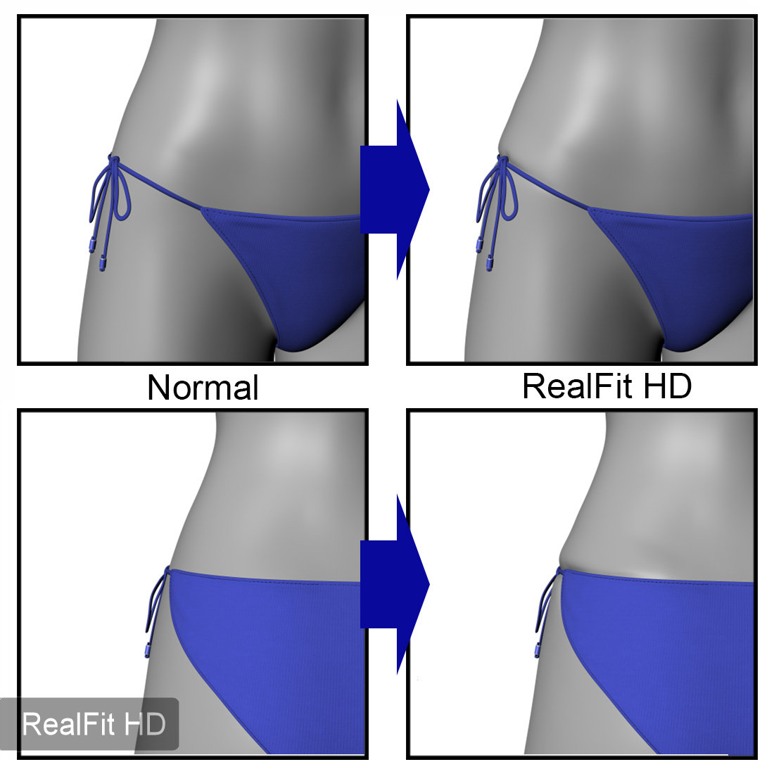 RealFit String Bikini by: the3dwizard, 3D Models by Daz 3D