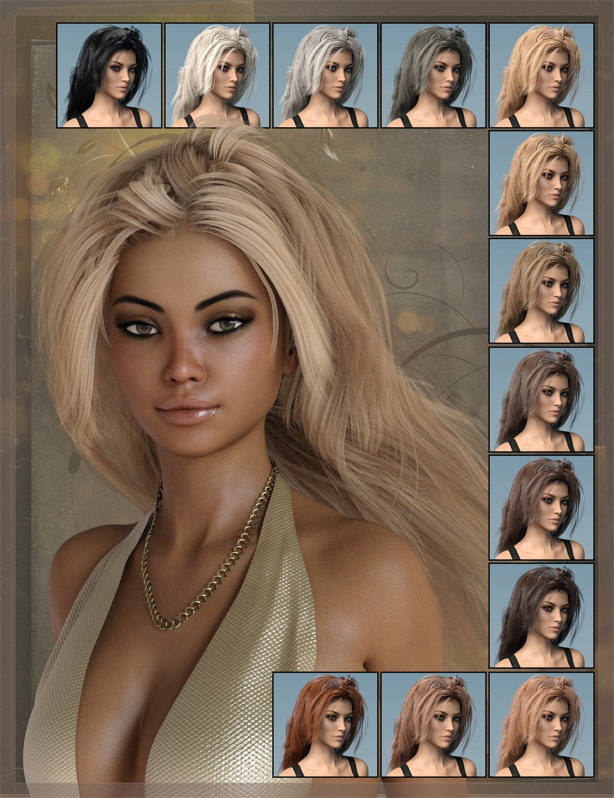 Simple Elegance Hair for Genesis 3 Female(s) Simple Elegance Hair for Genesis 3 Female(s) by: Ryverthorn, 3D Models by Daz 3D