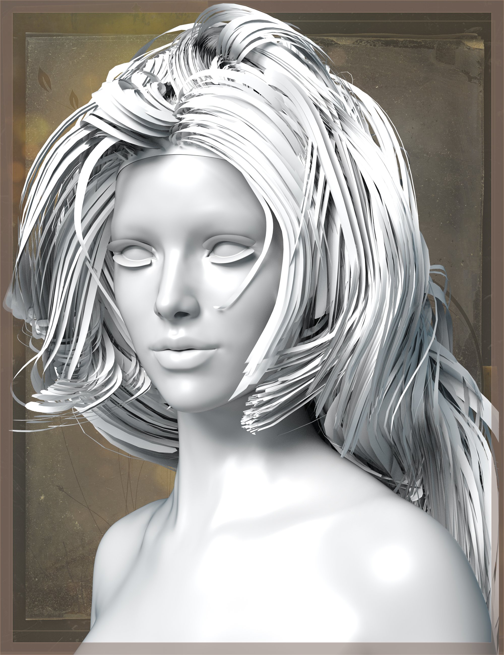Simple Elegance Hair for Genesis 3 Female(s) by: Ryverthorn, 3D Models by Daz 3D