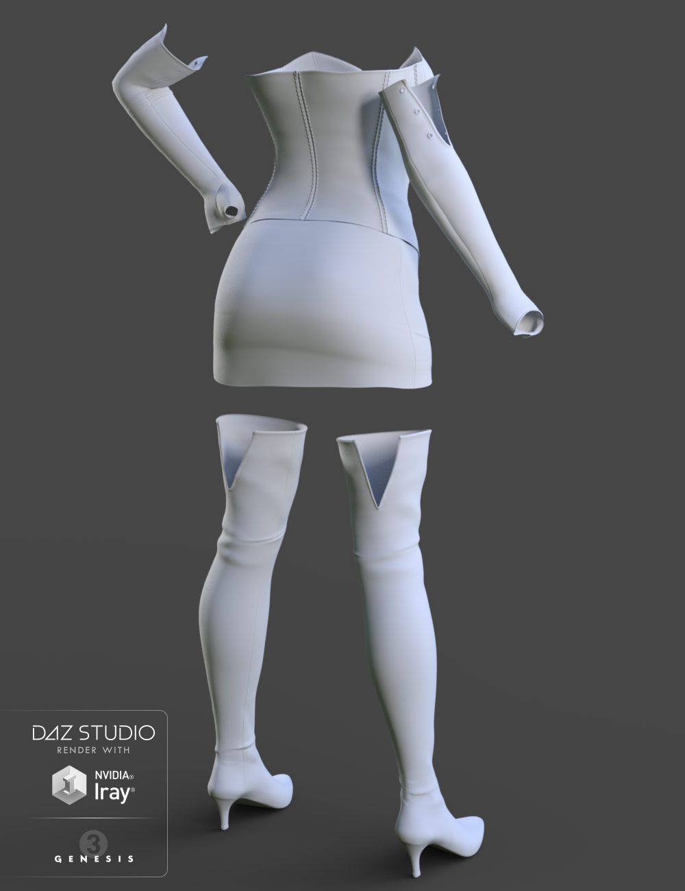 VMP Outfit for Genesis 3 Female(s) VMP Outfit for Genesis 3 Female(s) by: 4blueyes, 3D Models by Daz 3D