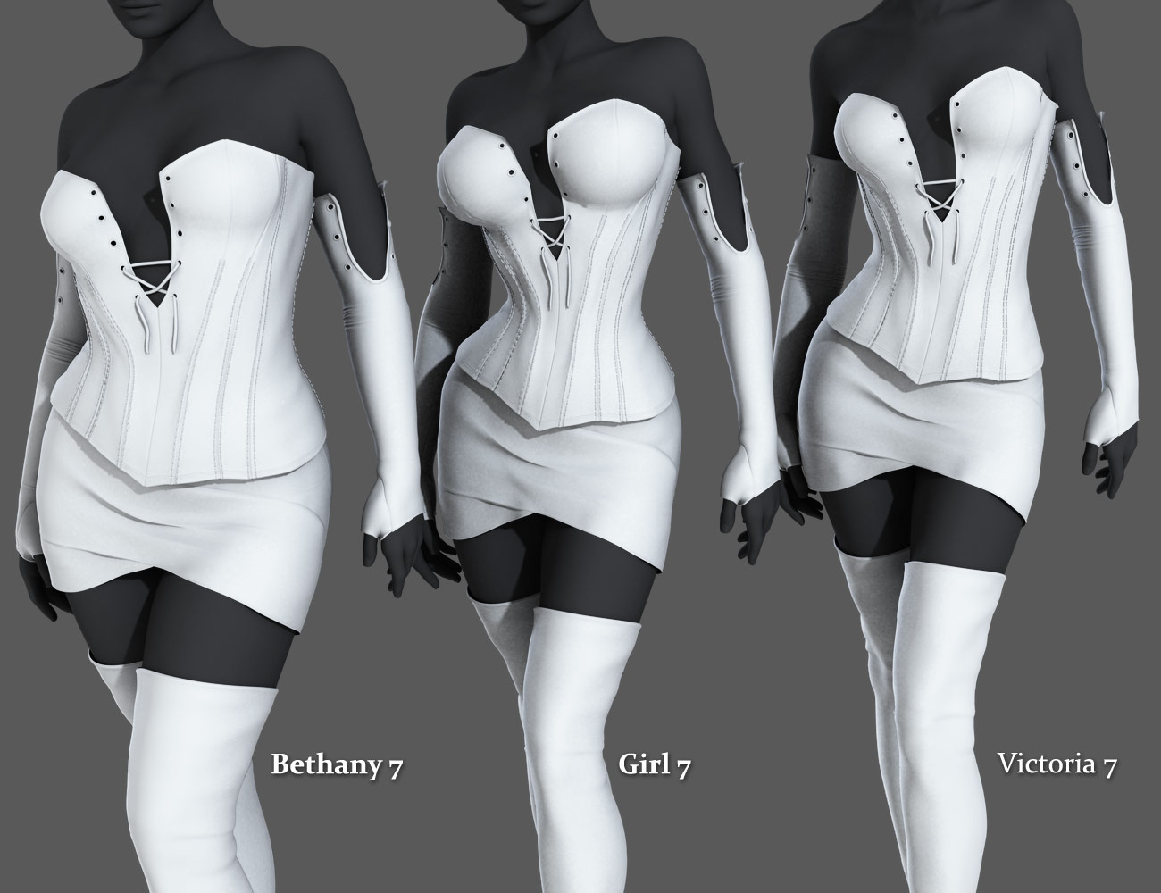 VMP Outfit for Genesis 3 Female(s) by: 4blueyes, 3D Models by Daz 3D