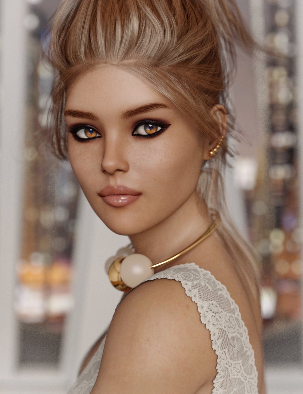 Amber for Genesis 3 Female by: addy, 3D Models by Daz 3D