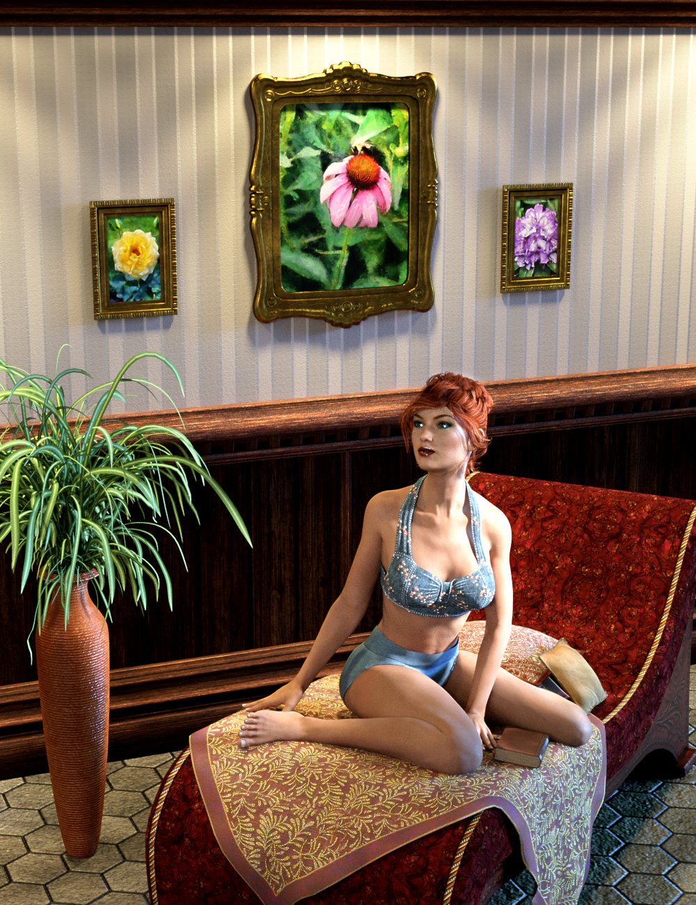 Framed Framed by: ARTCollaborations, 3D Models by Daz 3D