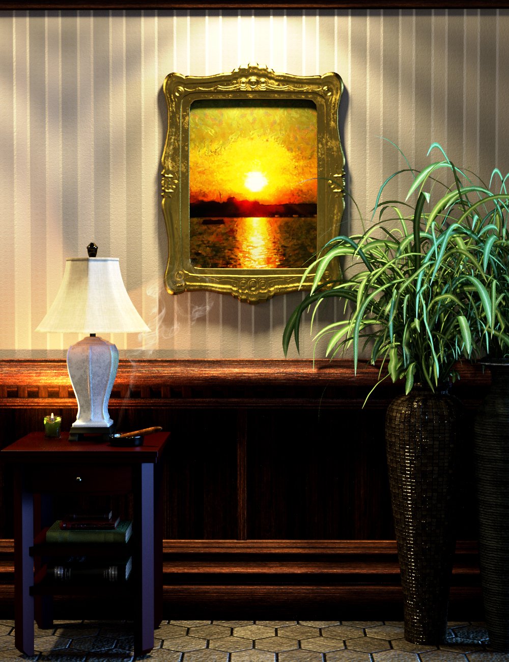 Framed Framed by: ARTCollaborations, 3D Models by Daz 3D