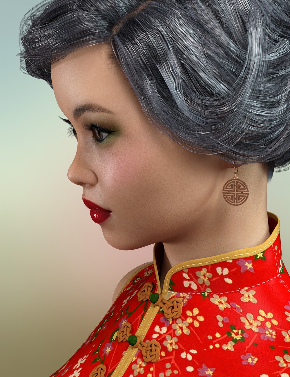 FWSA Mable HD for Victoria 7 and FD 4 Blessings Earrings by: Fred Winkler ArtSabbyFisty & Darc, 3D Models by Daz 3D