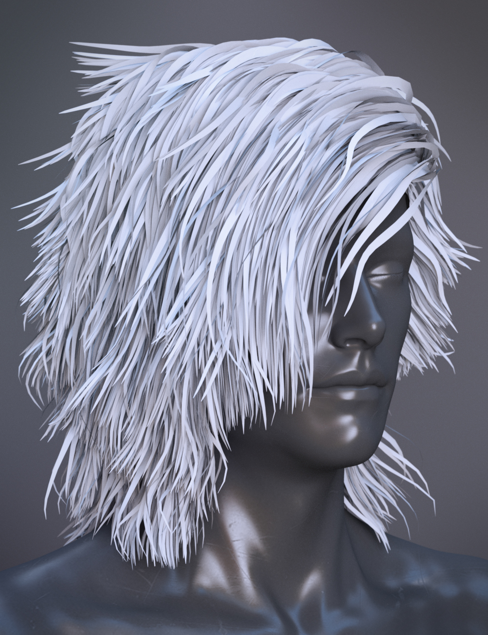 Declan Hair for Genesis 3 Male(s) by: 3DCelebrity, 3D Models by Daz 3D