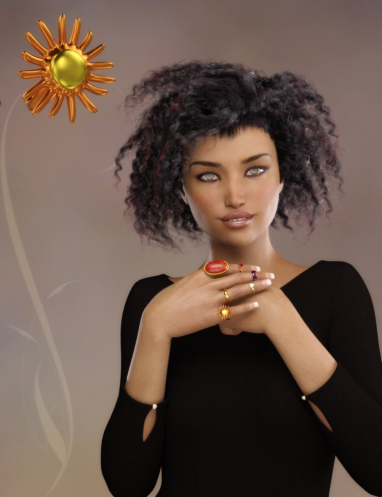 Rings and Things for Genesis 3 Female(s) Rings and Things for Genesis 3 Female(s) by: Amaranth, 3D Models by Daz 3D