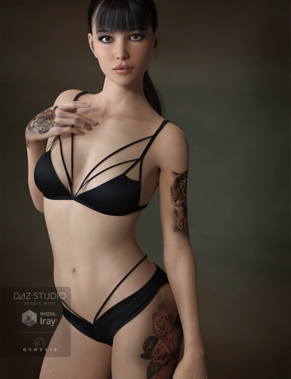 MRL Evalina by: Mihrelle, 3D Models by Daz 3D