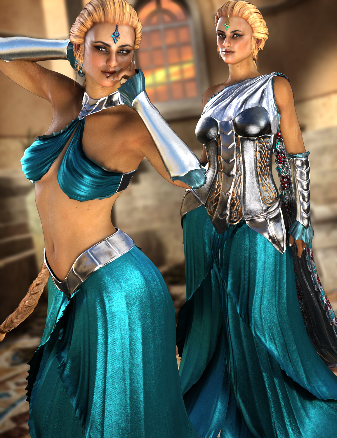 The Aquila Ensemble for Genesis 3 Female(s) by: ArkiShox-Design, 3D Models by Daz 3D