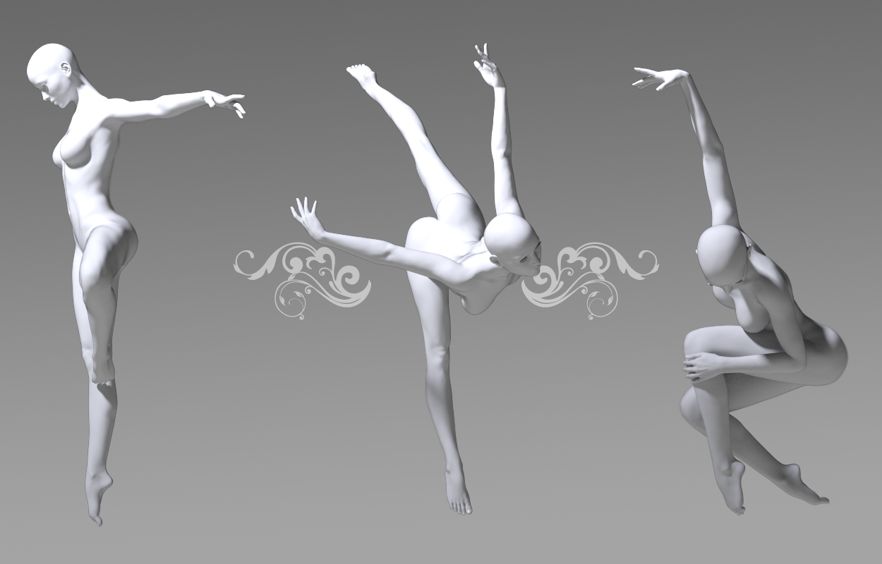 Modern Dance Poses for Genesis 3 Female Modern Dance Poses for Genesis 3 Female by: Ensary, 3D Models by Daz 3D