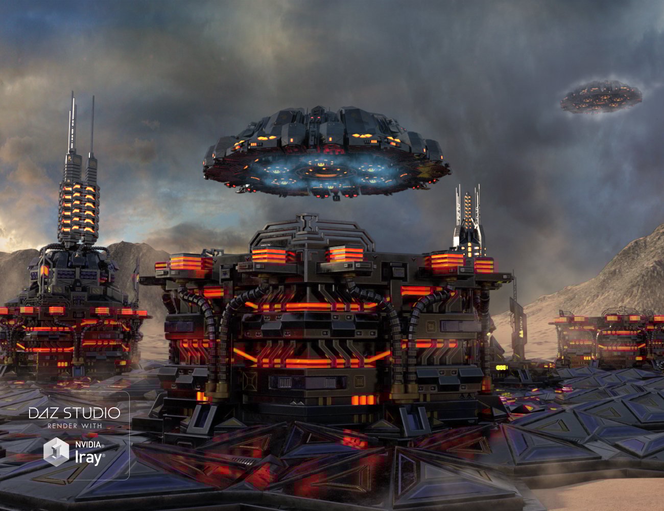 Dominator Planet Dominator Planet by: petipet, 3D Models by Daz 3D