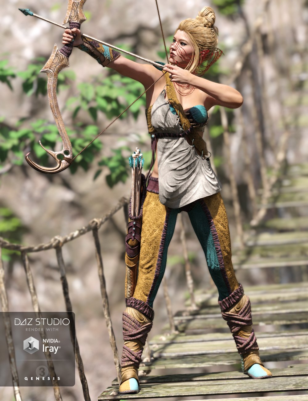 Dragon's Veil for Genesis 3 Female(s) by: Sixus1 Media, 3D Models by Daz 3D