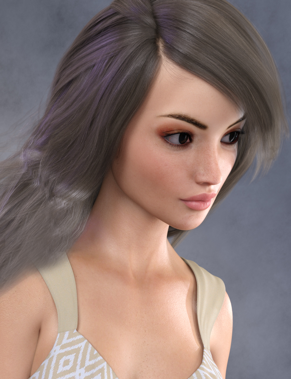 HP Rowan for Mika 7 | Daz 3D