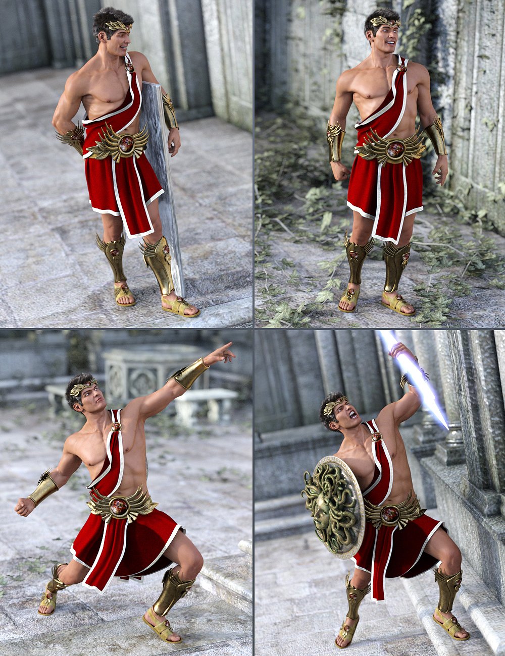 Capsces Poses and Expressions for Dante 7 Capsces Poses and Expressions for Dante 7 by: Capsces Digital Ink, 3D Models by Daz 3D