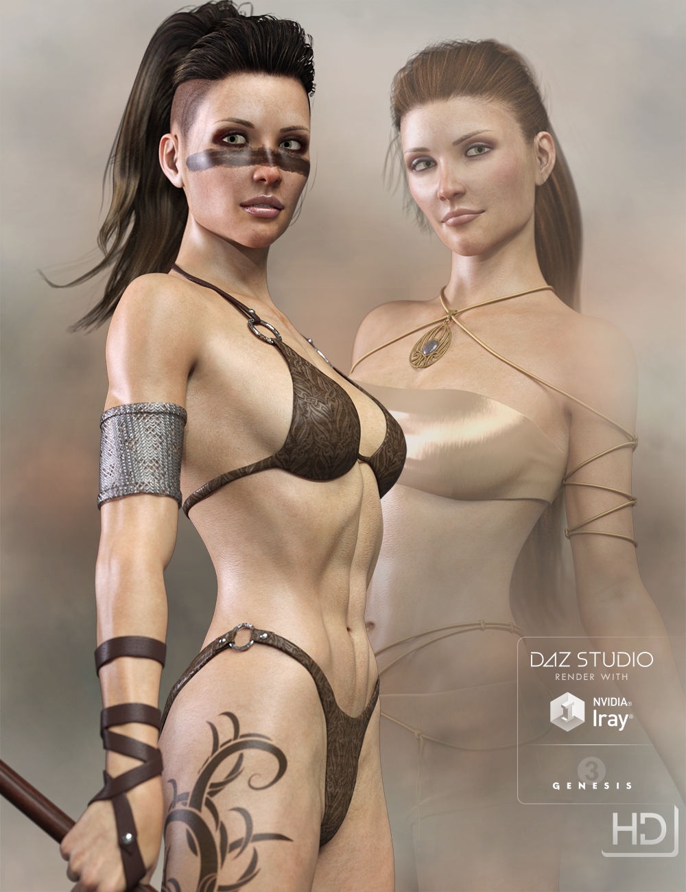 LY Adair HD for Genesis 3 Female by: Lyoness, 3D Models by Daz 3D