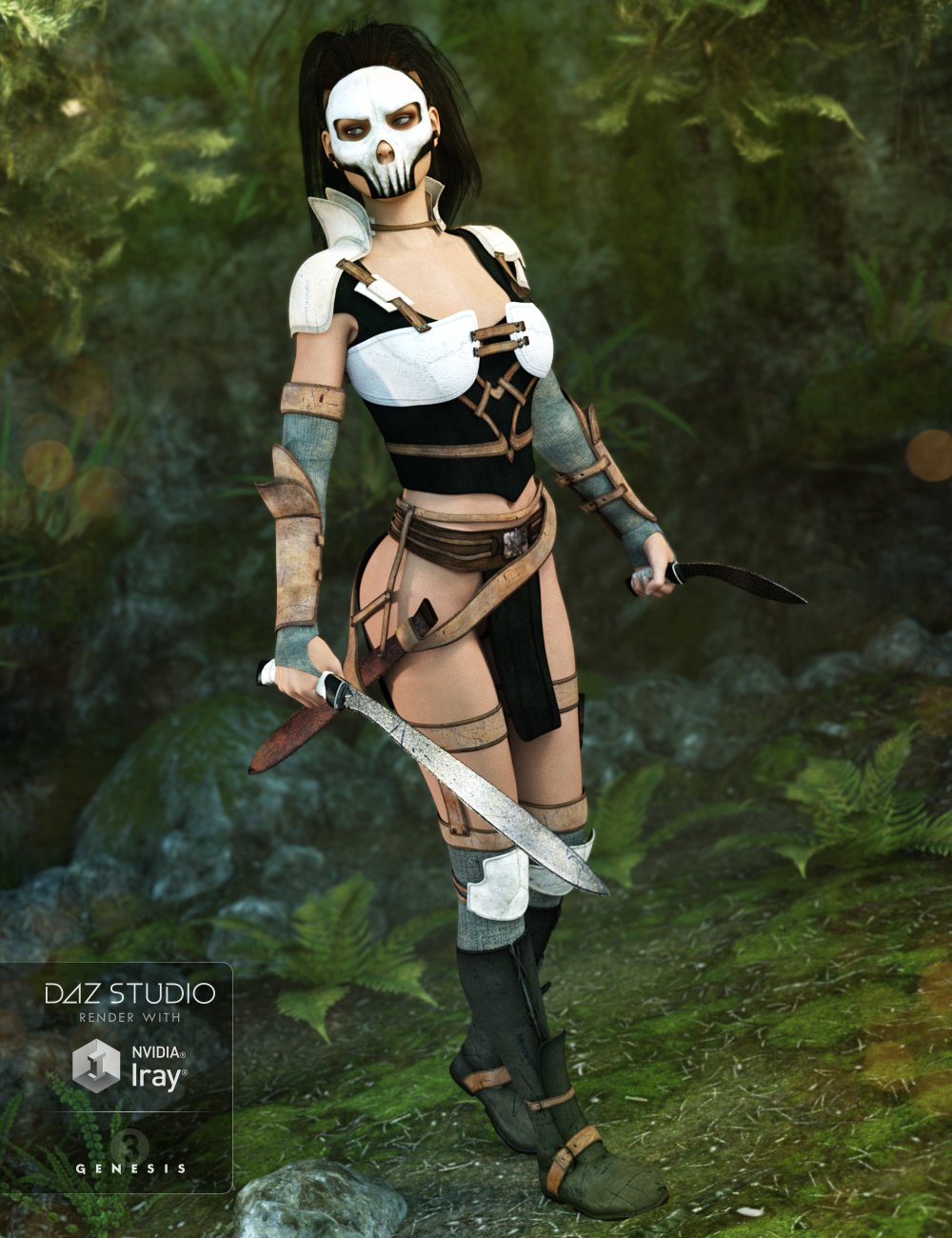 Rogue Ranger Outfit for Genesis 3 Female(s) by: DirtyFairyPoisenedLilySubSpeciesCreations, 3D Models by Daz 3D