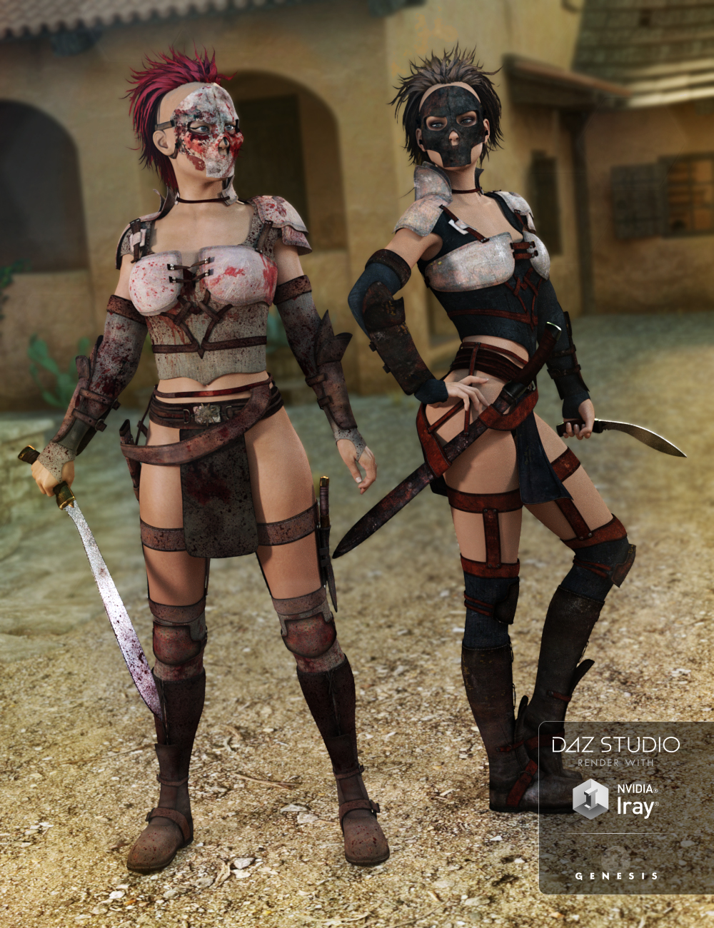 Rogue Ranger Outfit Textures by: DirtyFairy, 3D Models by Daz 3D