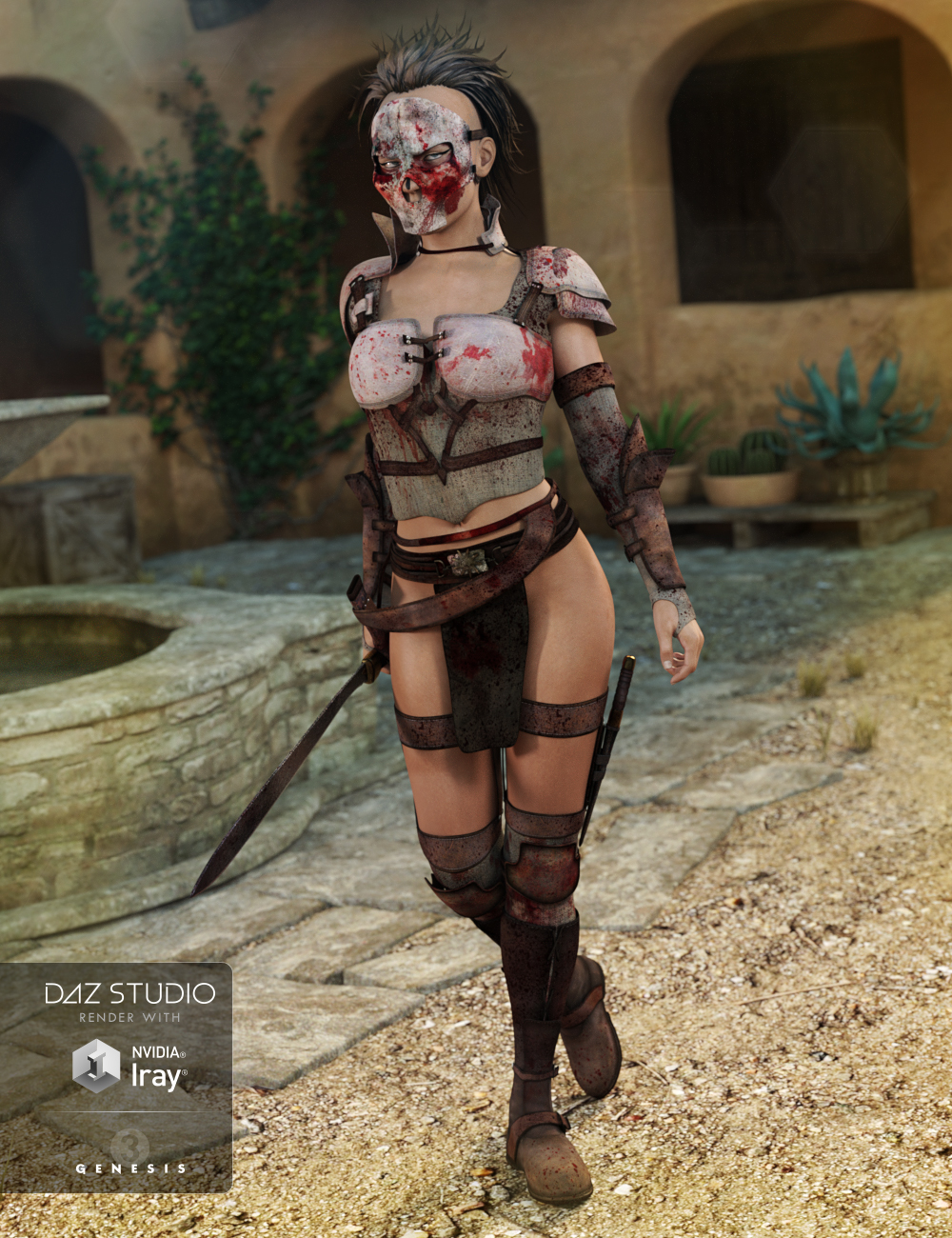 Rogue Ranger Outfit Textures by: DirtyFairy, 3D Models by Daz 3D