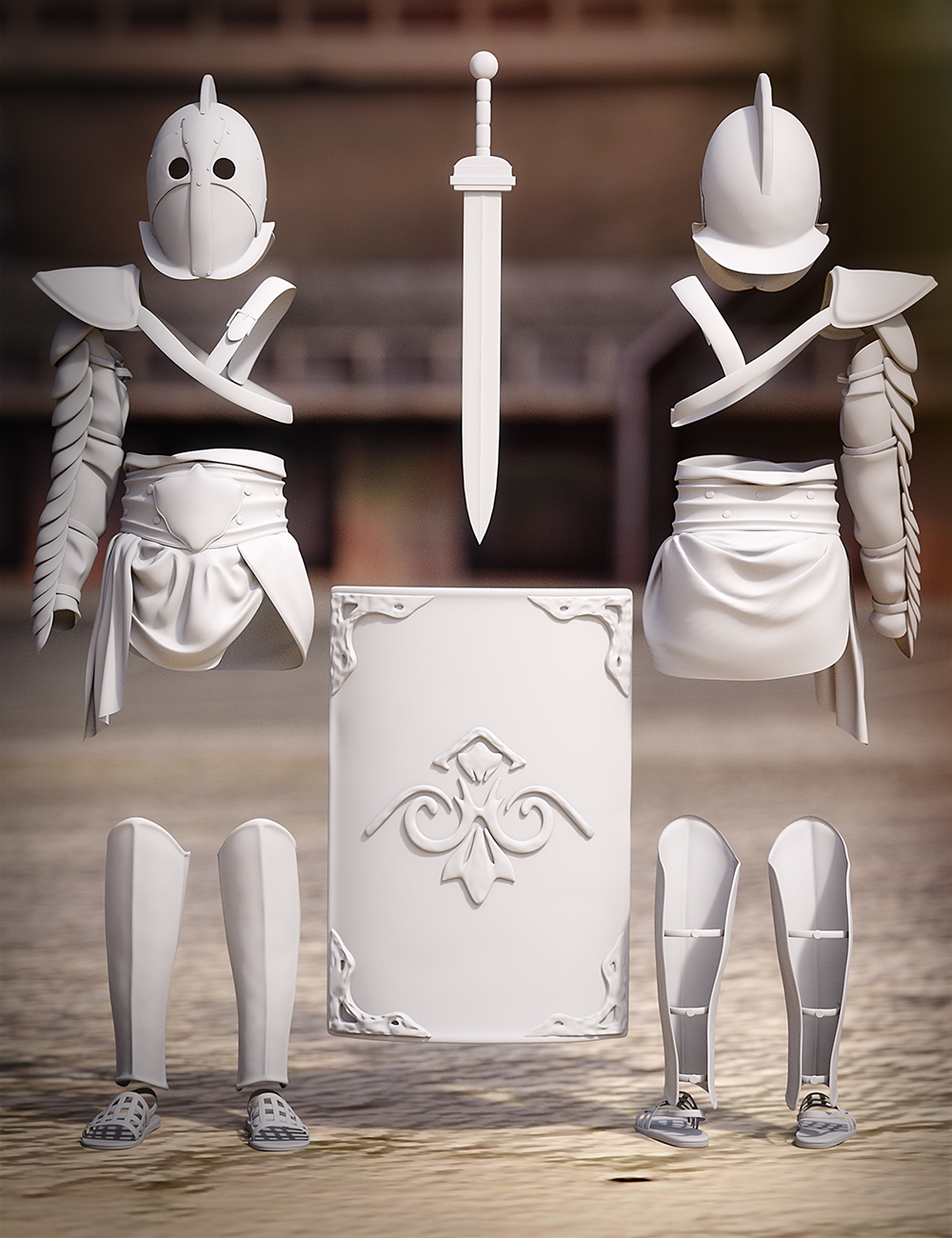 Thracian Gladiator Outfit for Genesis 3 Male(s) Thracian Gladiator Outfit for Genesis 3 Male(s) by: NikisatezDirtyFairy, 3D Models by Daz 3D